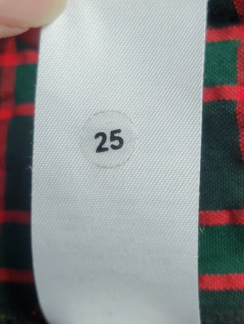 Loft Plaid Midi Dress with Keyhole Neck - Red/Black Size Xl. - Picture 10 of 10